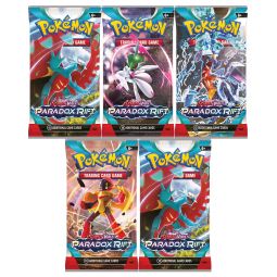 Pokemon Cards - Scarlet & Violet Paradox Rift - BOOSTER PACKS (5 Pack Lot)