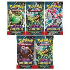 Pokemon Cards - Scarlet & Violet: Twilight Masquerade - BOOSTER PACKS [5 Pack Lot]