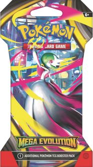 Pokemon Cards - Mega Evolution - SLEEVED BOOSTER PACK [10 Cards]