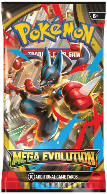 Pokemon Cards - Mega Evolution - BOOSTER PACK [10 Cards]