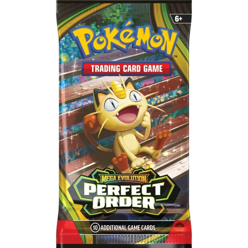 Pokemon Cards - Mega Evolution Perfect Order - BOOSTER PACK [10 Cards]