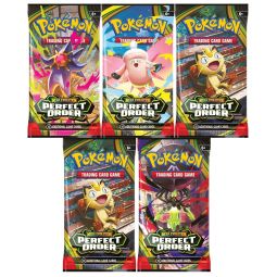 Pokemon Cards - Mega Evolution Perfect Order - BOOSTER PACKS [5 Pack Lot]