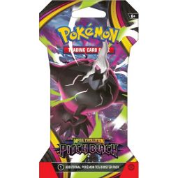 Pokemon Cards - Mega Evolution Pitch Black - SLEEVED BOOSTER PACK [10 Cards]