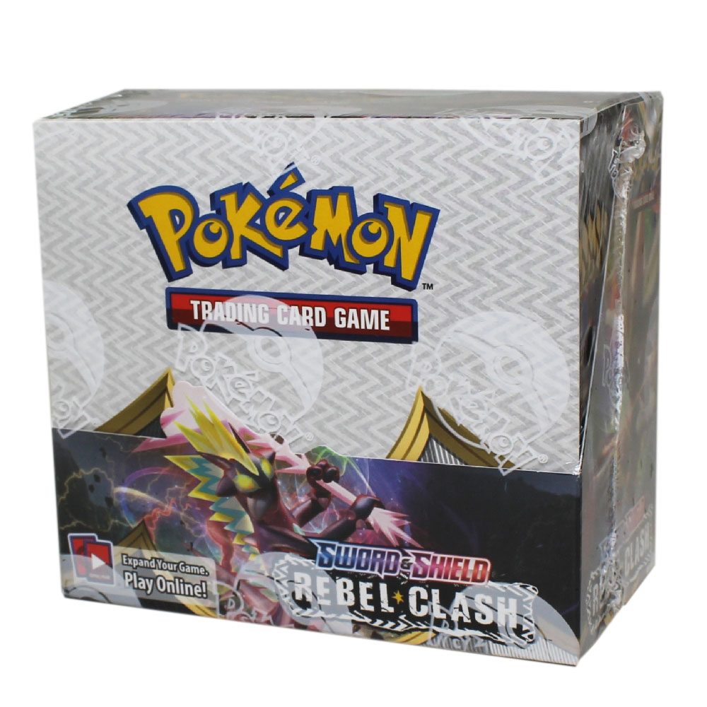 Pokemon Cards - Sword & Shield: Rebel Clash - BOOSTER BOX (36 Packs)