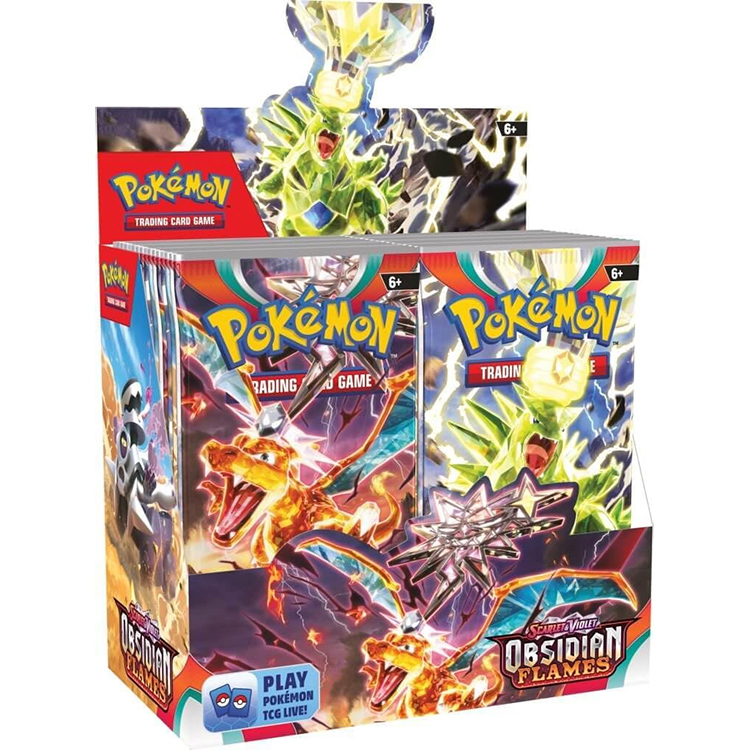 Pokemon Cards - S&V:Obsidian Flames - BOOSTER BOX (36 Packs)