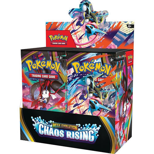 Pokemon Cards - Mega Evolution Chaos Rising - BOOSTER BOX [36 Packs]