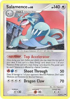 Pokemon Card - PL: Arceus 8/99 - SALAMENCE Lv.68 (holo-foil)