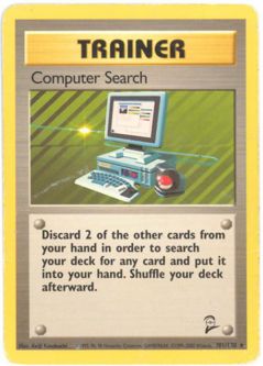 Pokemon Card - Base 2 Set 101/130 - COMPUTER SEARCH (rare)