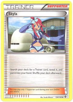 Pokemon Card - B&W: Boundaries Crossed 134/149 - SKYLA (uncommon)