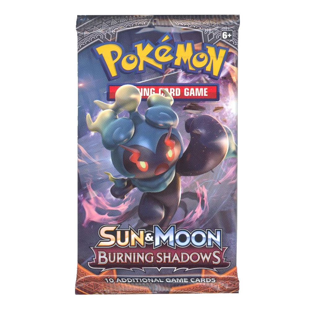 Pokemon Cards - Sun & Moon Burning Shadows - Booster Pack (10 Cards)