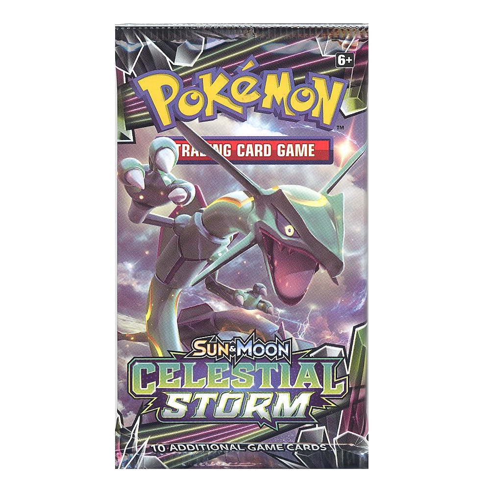 Pokemon Cards - Sun & Moon Celestial Storm - Booster Pack (10 Cards)