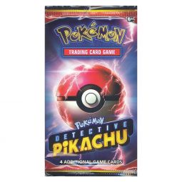 Pokemon Cards - Detective Pikachu Movie - Booster Pack (4 Holo-foil Cards)