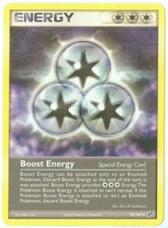 Pokemon Card - Deoxys 93/107 - BOOST ENERGY (uncommon)