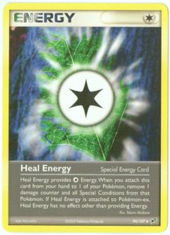 Pokemon Card - Deoxys 94/107 - HEAL ENERGY (uncommon)