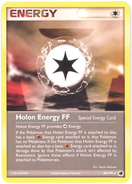 Pokemon Card - Dragon Frontiers 84/101 - HOLON ENERGY FF (rare)
