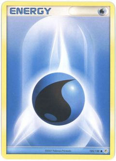 Pokemon Card - WATER ENERGY (blue)