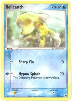 Pokemon Card - Emerald 18/106 - RELICANTH (rare)