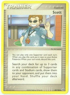Pokemon Card - Emerald 84/106 - SCOTT (uncommon)