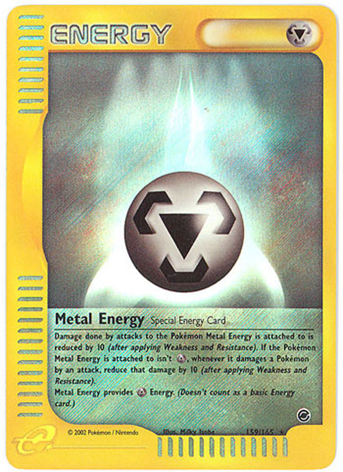 Pokemon Card - Expedition 159/165 - METAL ENERGY (holo-foil)