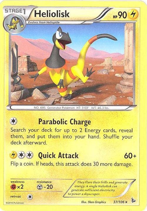 heliolisk pokemon card value Heliolisk - XY - Phantom Forces