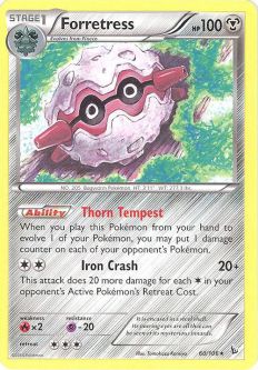 Pokemon Card - XY Flashfire 60/106 - FORRETRESS (rare)