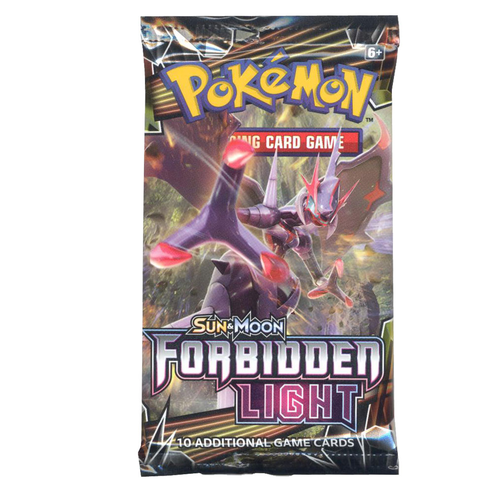 Pokemon Cards - Sun & Moon Forbidden Light - Booster Pack (10 Cards)