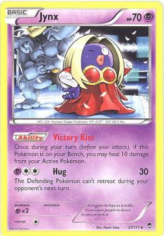 Pokemon Card - XY: Furious Fists 37/111 - JYNX (rare)
