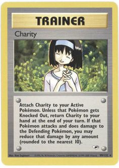 Pokemon Card - Gym Heroes 99/132 - CHARITY (rare)