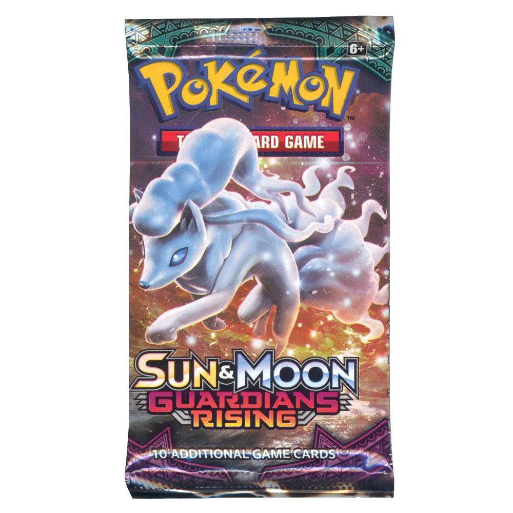 Pokemon Cards - Sun & Moon Guardians Rising - Booster Pack (10 Cards)