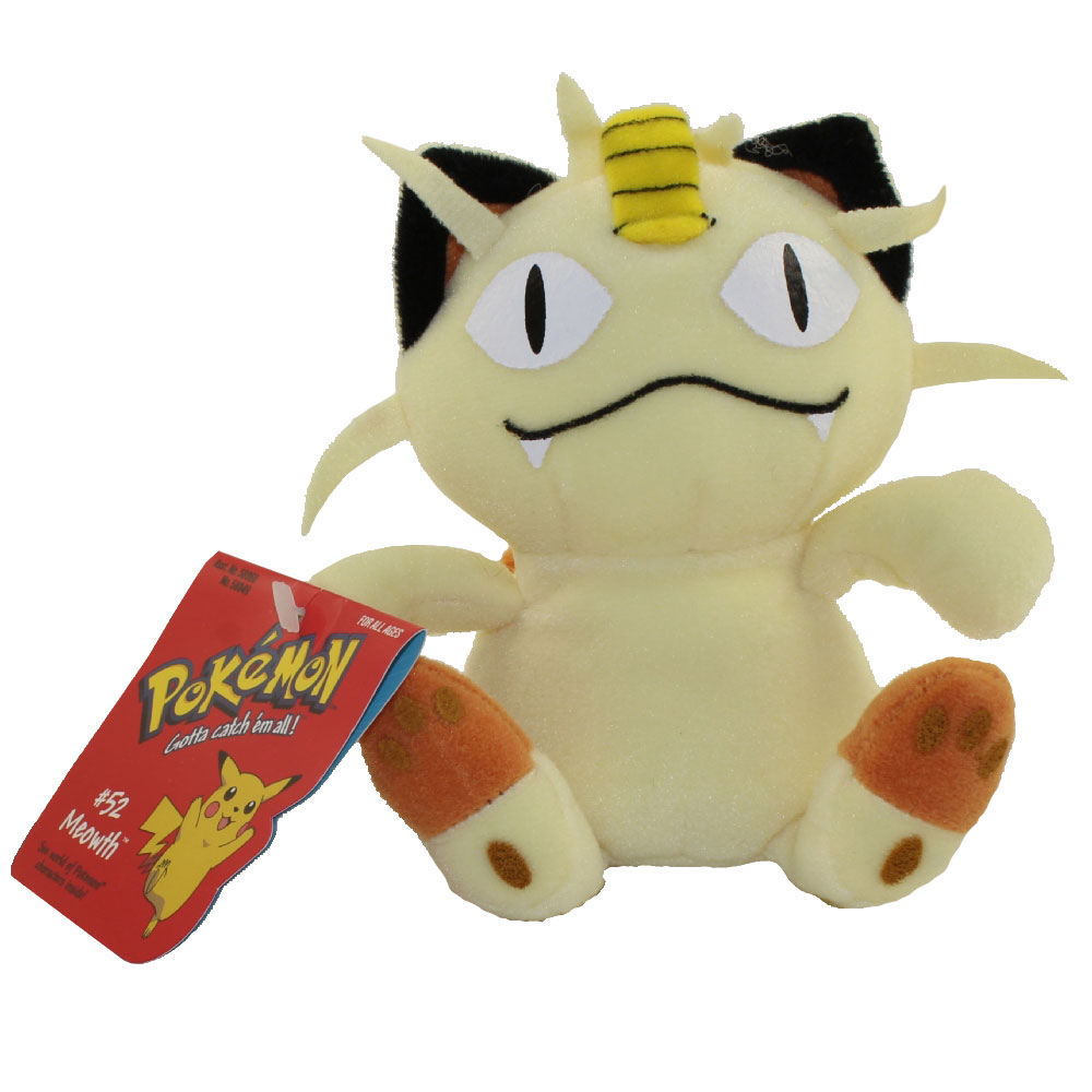 Pokemon Hasbro Plush - MEOWTH #52 (7 inch)