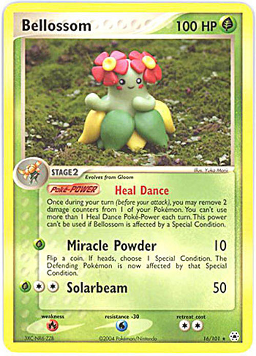 Pokemon Card - Hidden Legends 16/101 - BELLOSSOM (rare)
