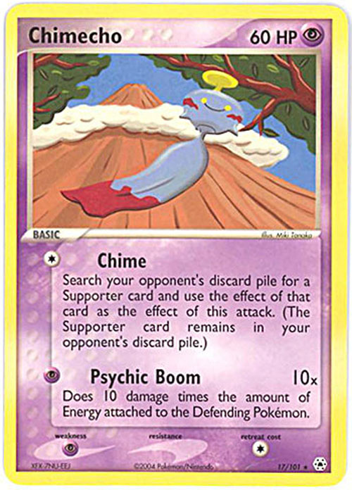 Pokemon Card - Hidden Legends 17/101 - CHIMECHO (rare)