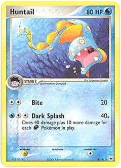 Pokemon Card - Hidden Legends 19/101 - HUNTAIL (rare)