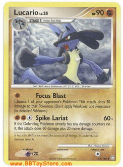 Pokemon Card - Legends Awakened 61/146 - LUCARIO Lv.35 (uncommon)