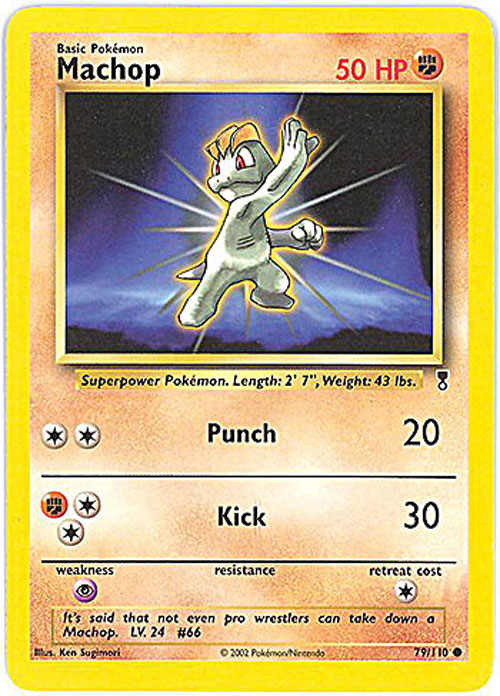 Pokemon Card - Legendary Collection 79/110 - MACHOP (uncommon)