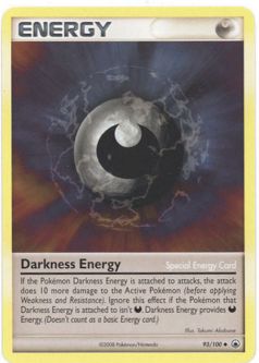 Pokemon Card - D&P: Majestic Dawn 93/100 - DARKNESS ENERGY (uncommon)
