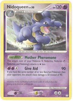 Pokemon Card - D&P: Mysterious Treasures 31/123 - NIDOQUEEN Lv.50 (rare)