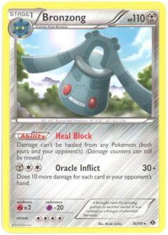 Pokemon Card - B&W: Next Destinies 76/99 - BRONZONG (rare)