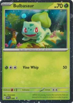Pokemon Card - Scarlet & Violet Promo SVP046 - BULBASAUR (holo-foil)