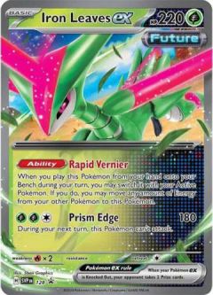Pokemon Card - Scarlet & Violet Promo SVP128 - IRON LEAVES EX (holo-foil)