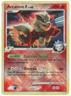 Pokemon Card - Pokemon League Promo 15/147 - ARCANINE Lv.60 (REVERSE holo)