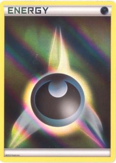 Pokemon Card Promo - DARKNESS ENERGY (2013)(REVERSE holo-foil)