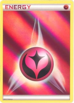 Pokemon Card Promo - FAIRY ENERGY (2013)(REVERSE holo-foil)