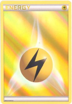 Pokemon Card 2013 Promo - LIGHTNING ENERGY (holo-foil)