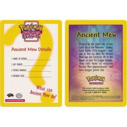 Pokemon Card - Promo - ANCIENT MEW DETAILS INSERT CARD