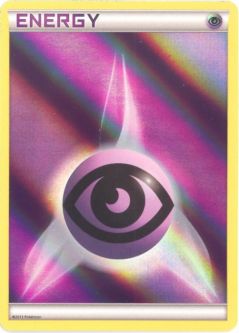 Pokemon Card Promo - PSYCHIC ENERGY (2013)(REVERSE holo-foil)
