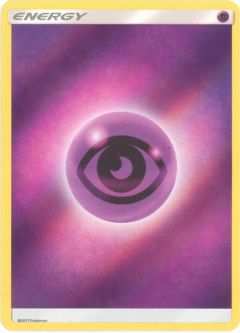 Pokemon Card Promo - PSYCHIC ENERGY (2017)(REVERSE holo-foil)