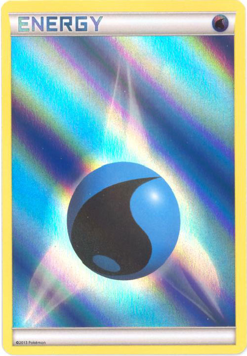 8X Water Energy REVERSE HOLO ENERGY NM 2013 Battle Arena Deck Pokemon TCG