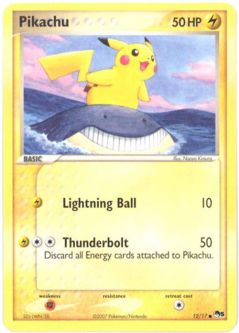 Pokemon Card - POP #5 Promo 12/17 - PIKACHU
