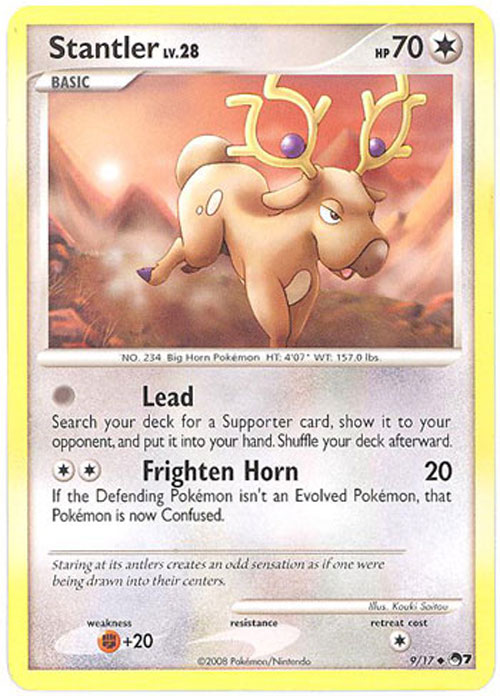 Pokemon Card - POP #7 Promo 9/17 - STANTLER